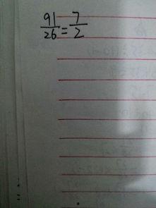 91 195约分,探寻数学之美